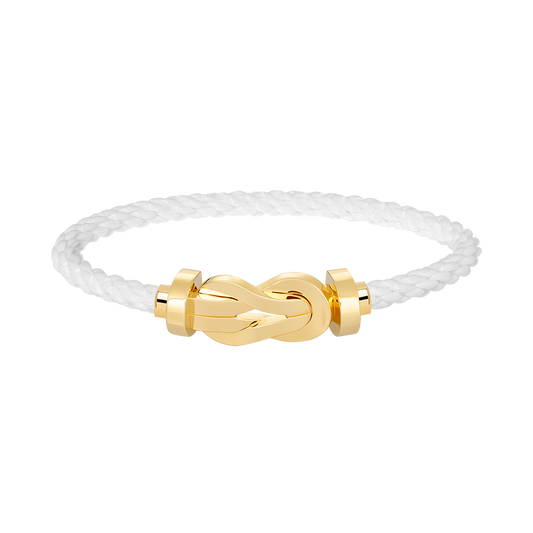 [Clara Jewels]CHANCE LARGE 8 FIGURE BUCKLE NO DIAMOND BRACELET GOLD