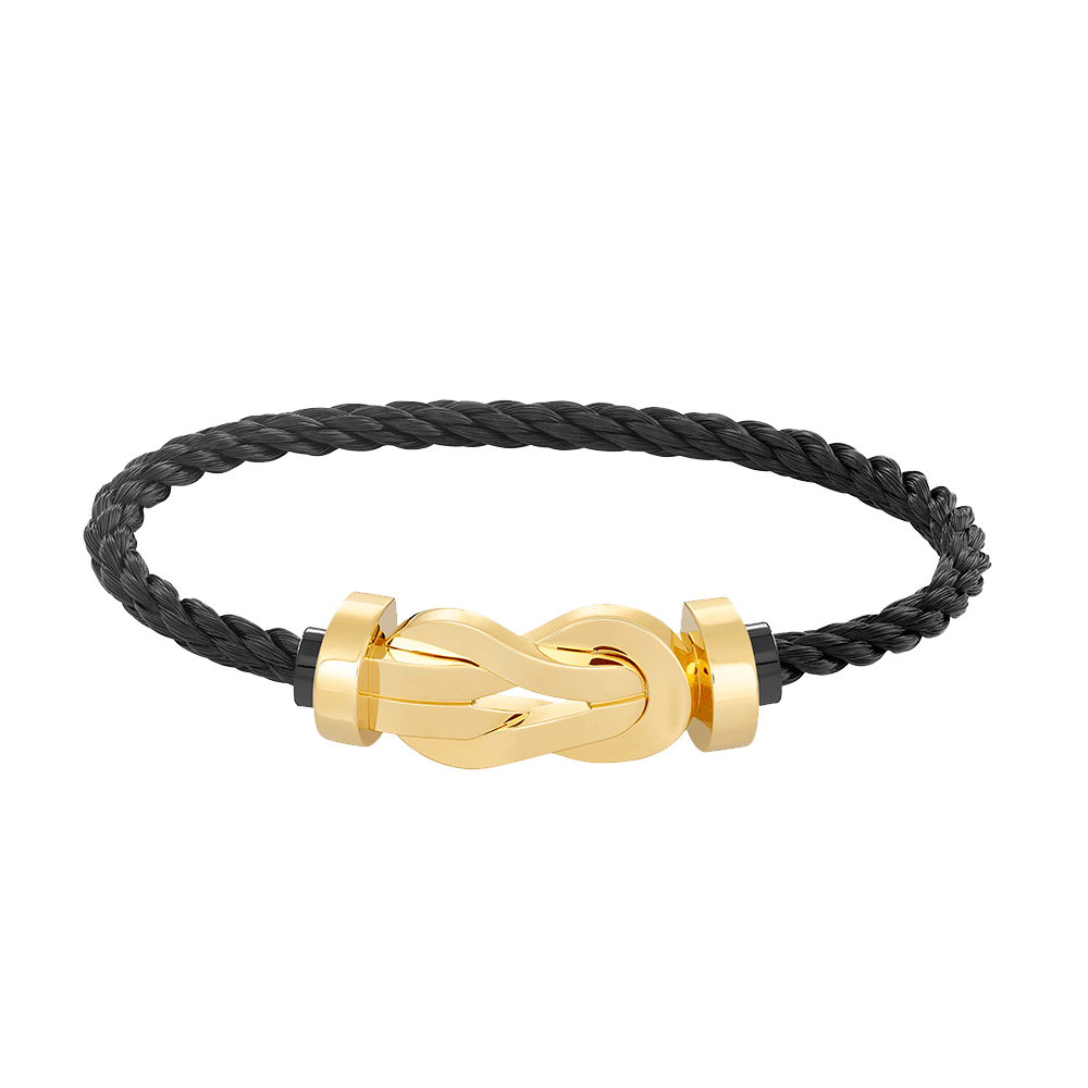 [Clara Jewels]CHANCE LARGE 8 FIGURE BUCKLE NO DIAMOND BRACELET GOLD
