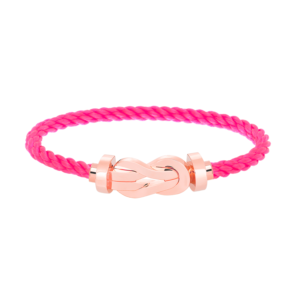 [Clara Jewels]CHANCE LARGE 8 FIGURE BUCKLE NO DIAMOND BRACELET ROSE GOLD