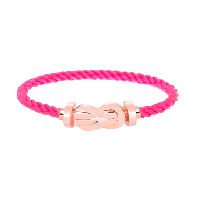 [Clara Jewels]CHANCE LARGE 8 FIGURE BUCKLE NO DIAMOND BRACELET ROSE GOLD