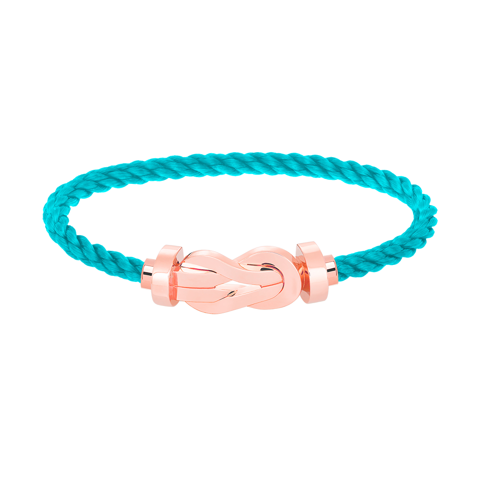 [Clara Jewels]CHANCE LARGE 8 FIGURE BUCKLE NO DIAMOND BRACELET ROSE GOLD