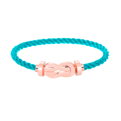 [Clara Jewels]CHANCE LARGE 8 FIGURE BUCKLE NO DIAMOND BRACELET ROSE GOLD
