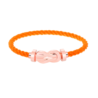 [Clara Jewels]CHANCE LARGE 8 FIGURE BUCKLE NO DIAMOND BRACELET ROSE GOLD