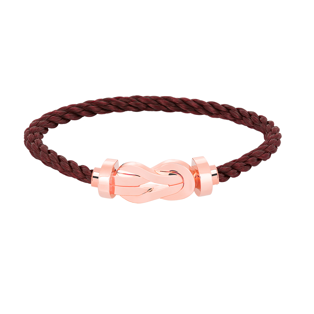 [Clara Jewels]CHANCE LARGE 8 FIGURE BUCKLE NO DIAMOND BRACELET ROSE GOLD