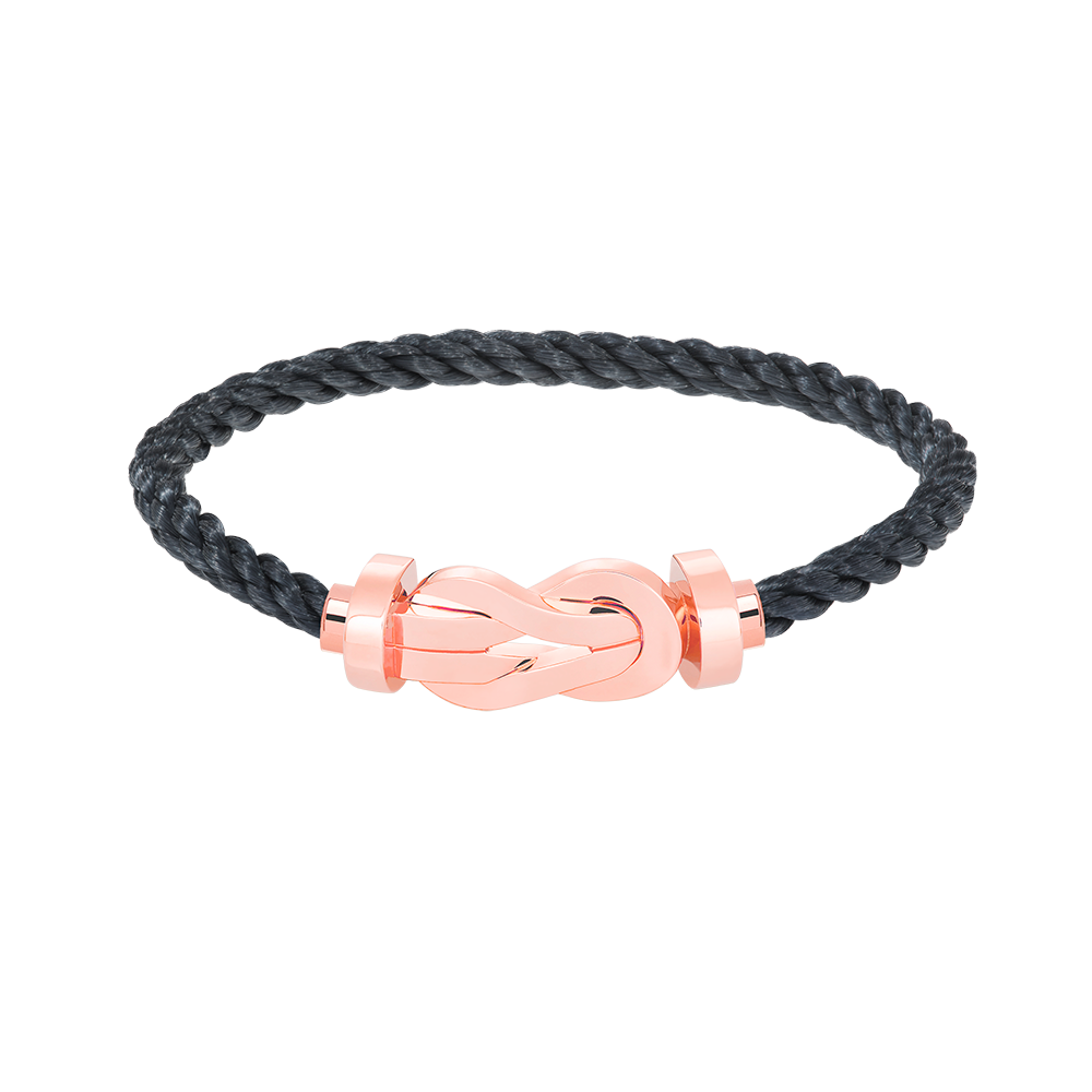 [Clara Jewels]CHANCE LARGE 8 FIGURE BUCKLE NO DIAMOND BRACELET ROSE GOLD