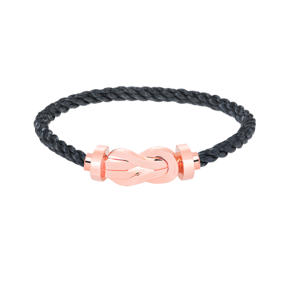 [Clara Jewels]CHANCE LARGE 8 FIGURE BUCKLE NO DIAMOND BRACELET ROSE GOLD