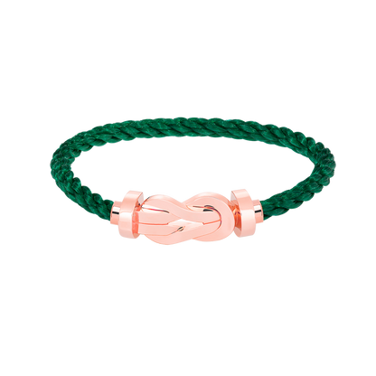 [Clara Jewels]CHANCE LARGE 8 FIGURE BUCKLE NO DIAMOND BRACELET ROSE GOLD