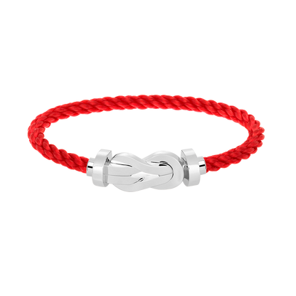[Clara Jewels]CHANCE LARGE 8 FIGURE BUCKLE NO DIAMOND BRACELET SILVER