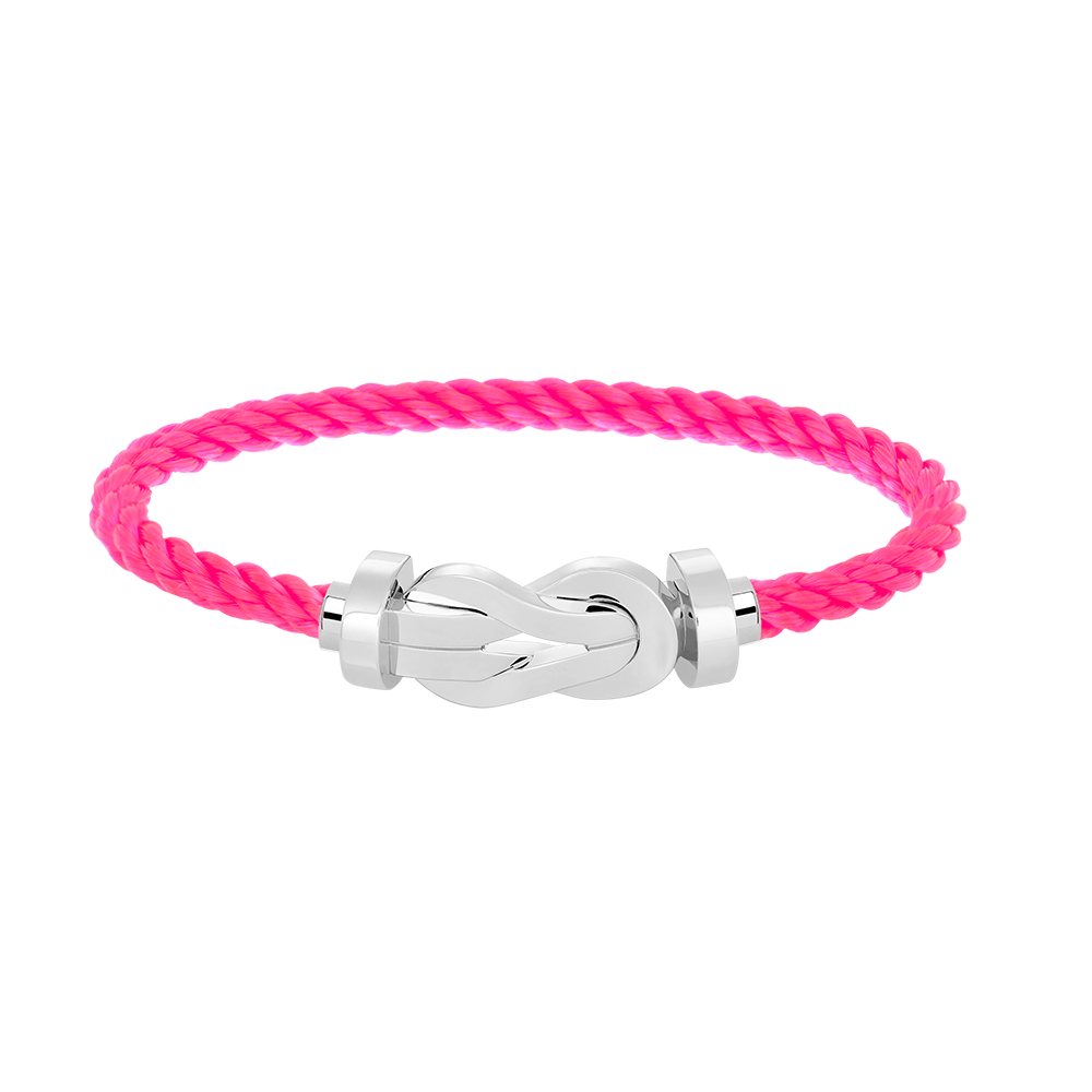 [Clara Jewels]CHANCE LARGE 8 FIGURE BUCKLE NO DIAMOND BRACELET SILVER