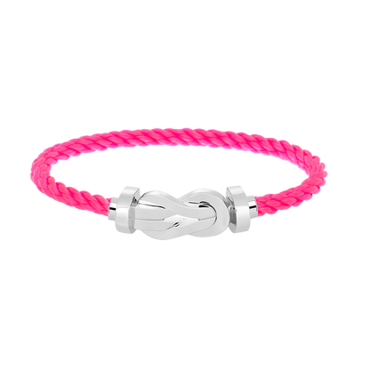 [Clara Jewels]CHANCE LARGE 8 FIGURE BUCKLE NO DIAMOND BRACELET SILVER