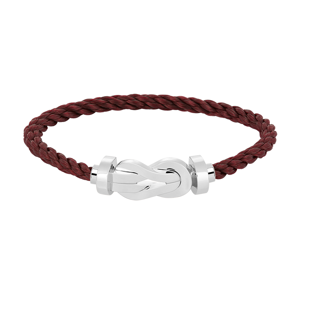 [Clara Jewels]CHANCE LARGE 8 FIGURE BUCKLE NO DIAMOND BRACELET SILVER