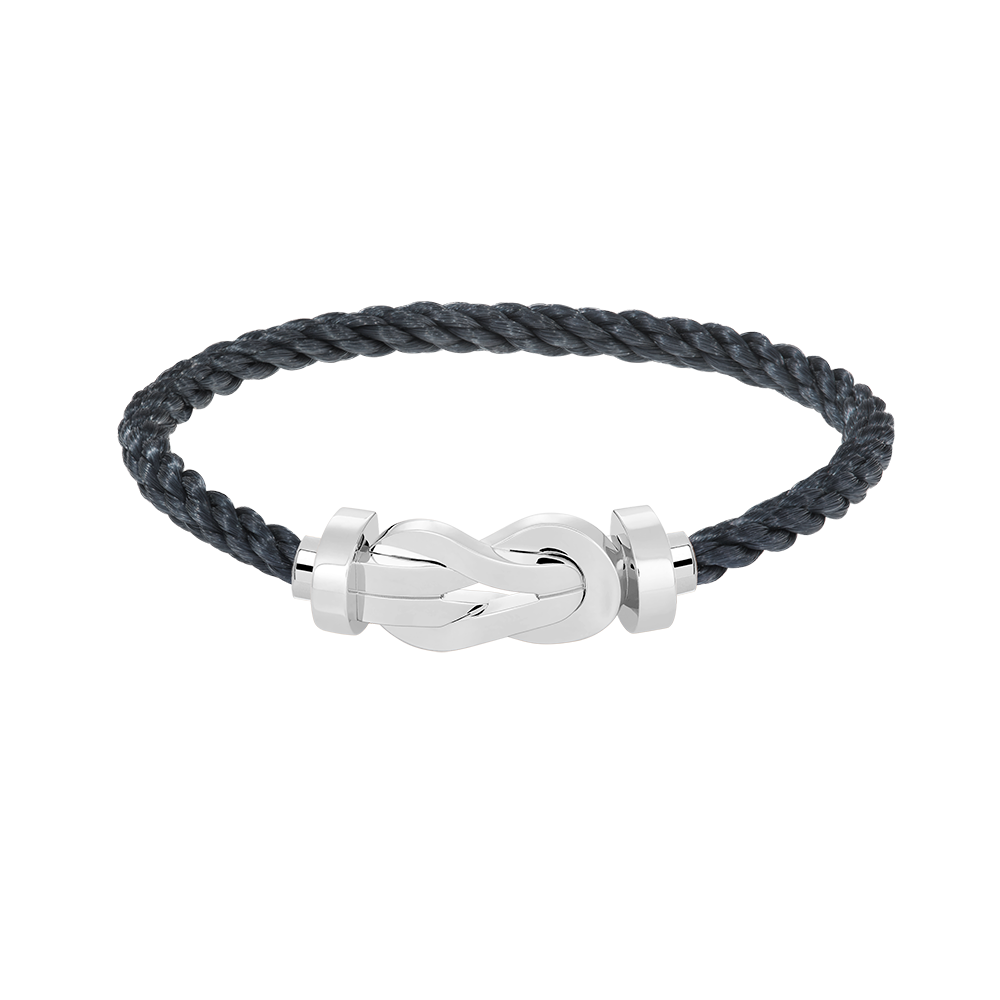 [Clara Jewels]CHANCE LARGE 8 FIGURE BUCKLE NO DIAMOND BRACELET SILVER