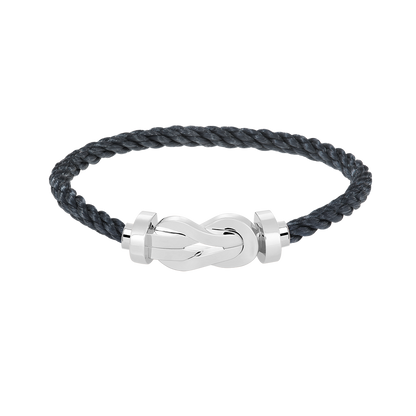 [Clara Jewels]CHANCE LARGE 8 FIGURE BUCKLE NO DIAMOND BRACELET SILVER