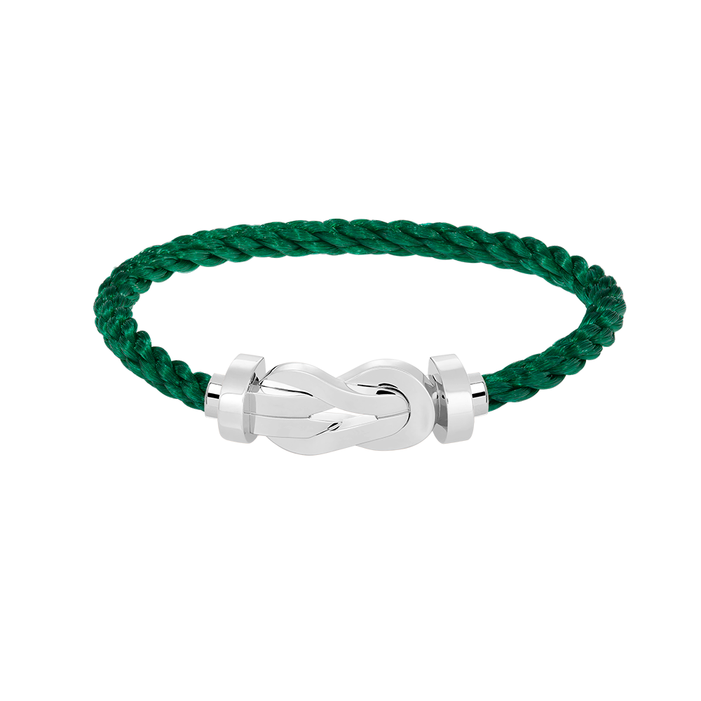 [Clara Jewels]CHANCE LARGE 8 FIGURE BUCKLE NO DIAMOND BRACELET SILVER