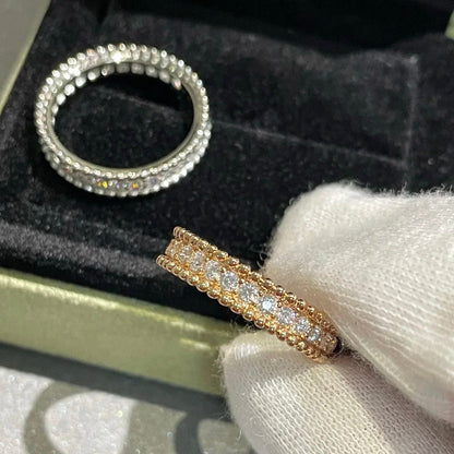 [Clara Jewels]PERLEE DIAMOND ROSE GOLD RING