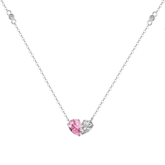 [Clara Jewels]Unique Heart Shape Necklace