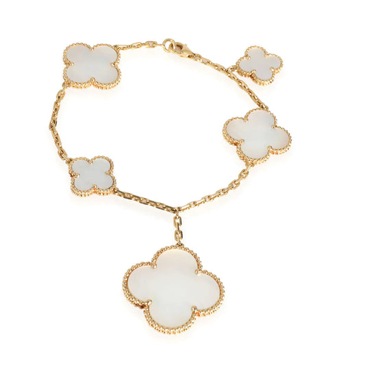 [Clara Jewels]MAGIC CLOVER MOP GOLD BRACELET 5 MOTIFS