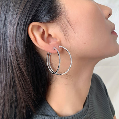 [Clara Jewels]Popular Large Hoop Earrings