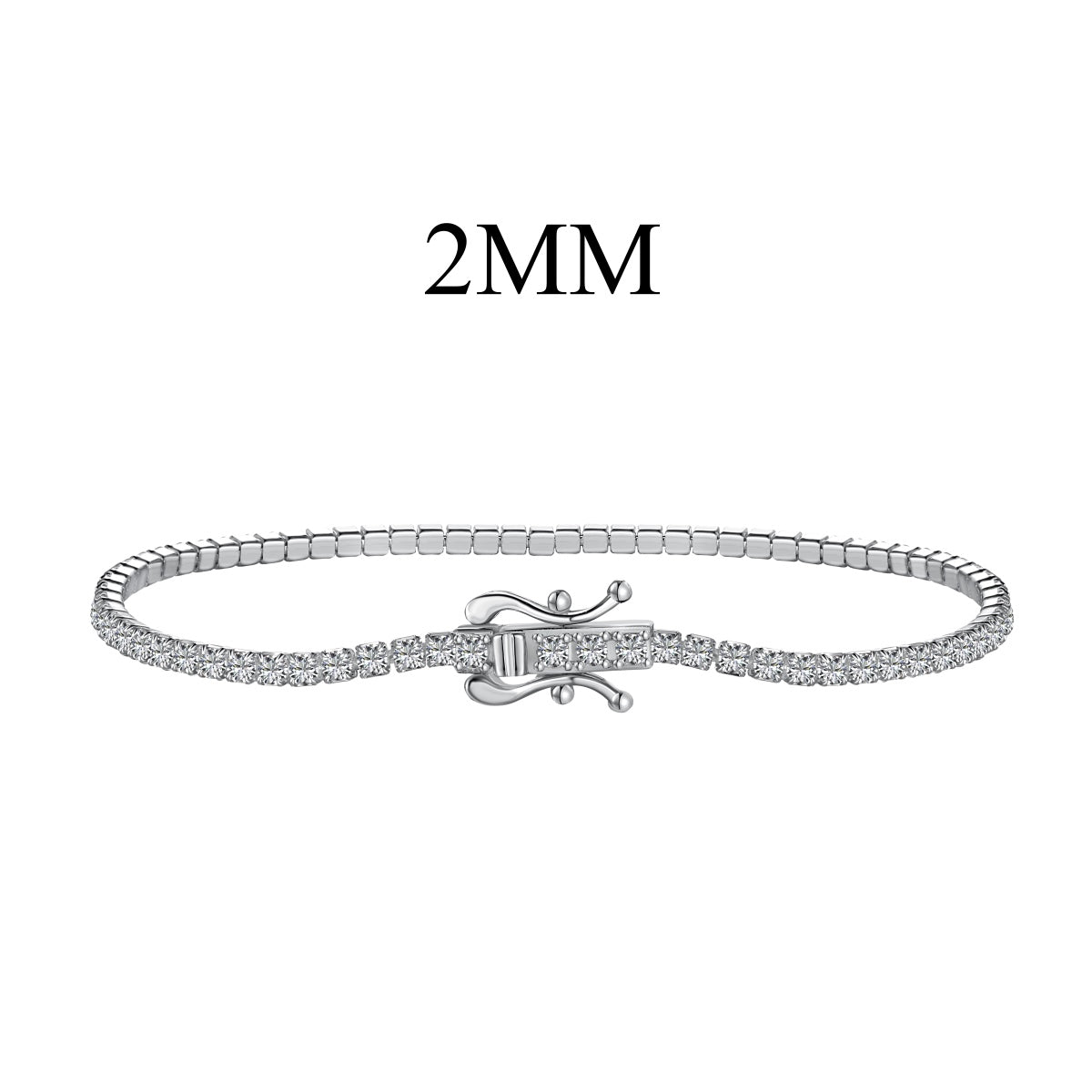 [Clara Jewels]Radiant Colorful Round Cut Party Bracelet