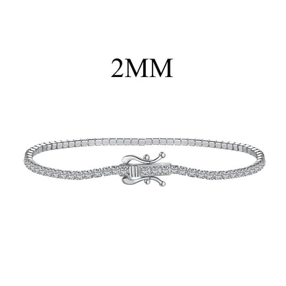 [Clara Jewels]Radiant Colorful Round Cut Party Bracelet