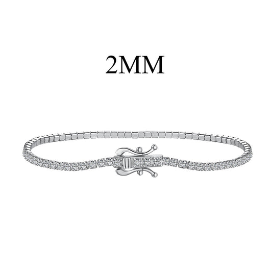 [Clara Jewels]Radiant Colorful Round Cut Party Bracelet