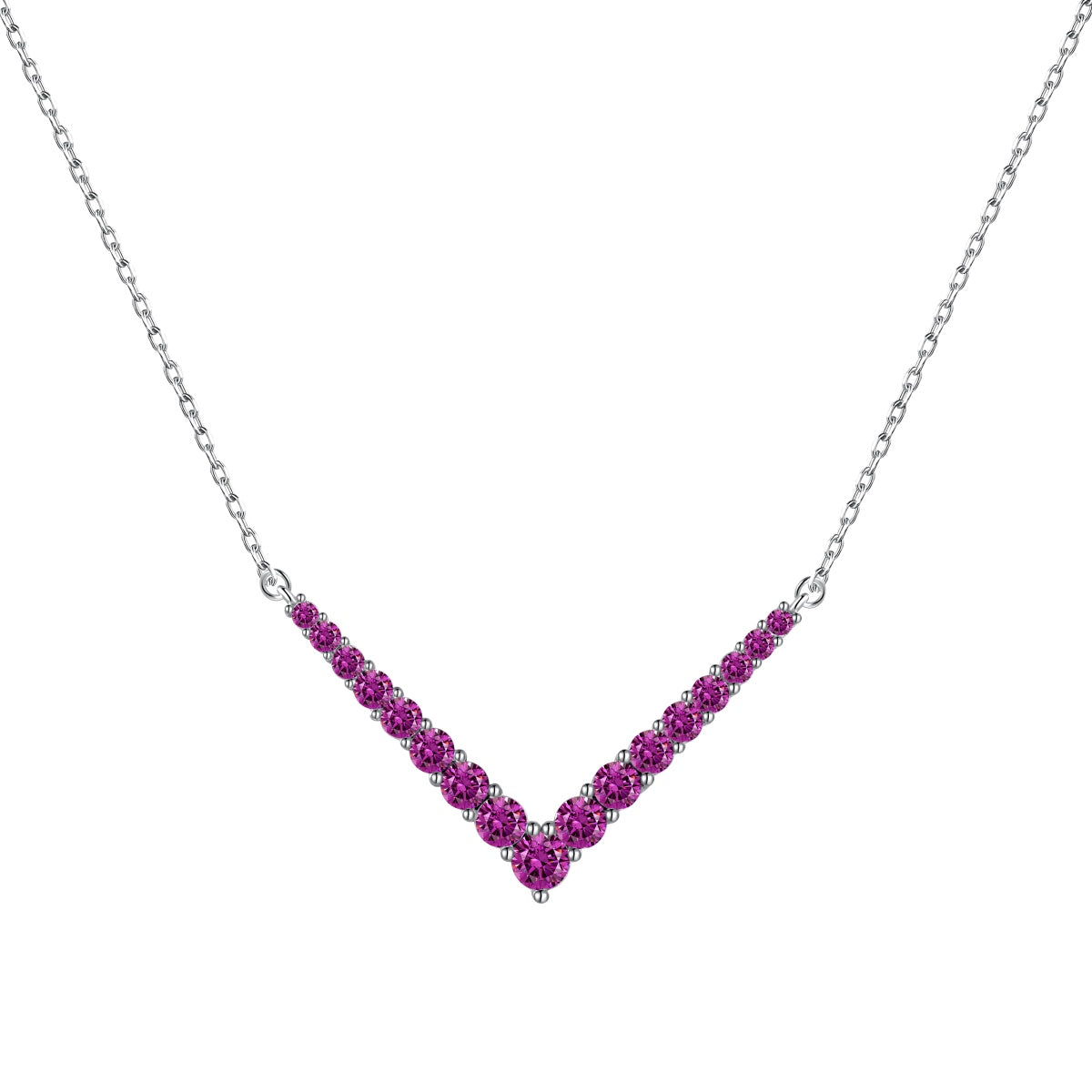 [Clara Jewels]Ornate Round Cut Necklace