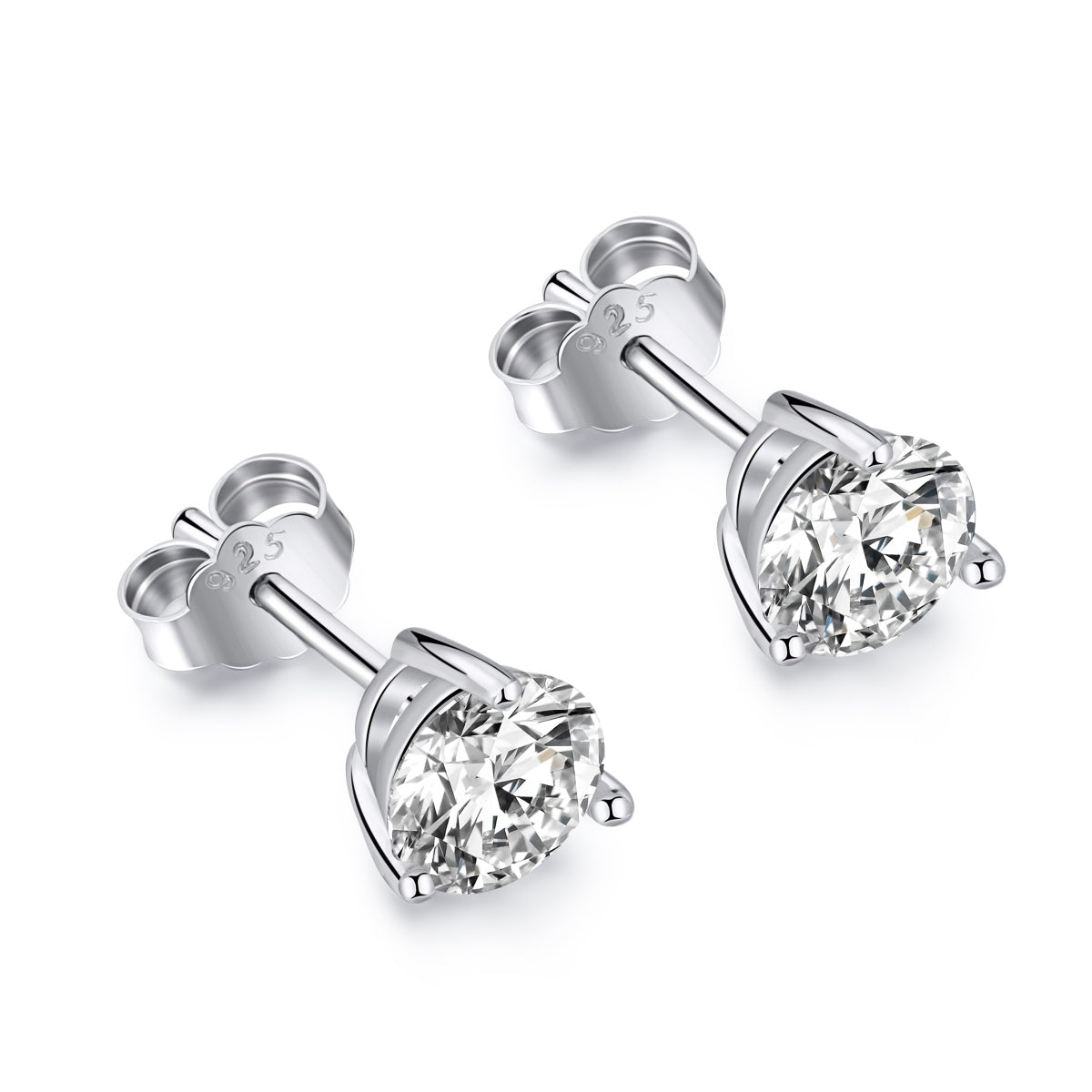[Clara Jewels]Dainty Round Shape Earrings