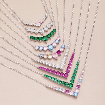 [Clara Jewels]Ornate Round Cut Necklace