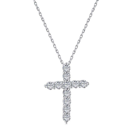 [Clara Jewels]Unique Cross Shape Necklace