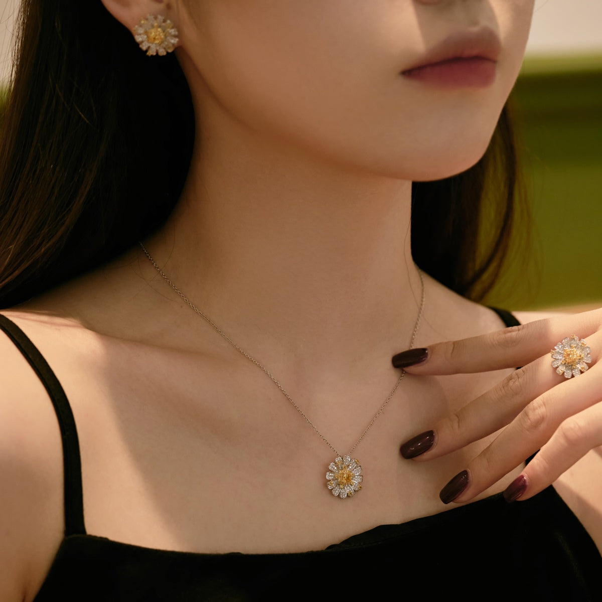 [Clara Jewels]Exquisite Daisy Necklace