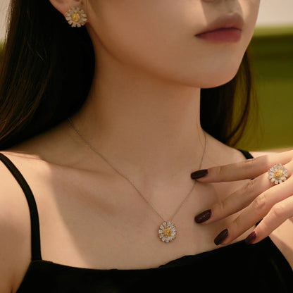 [Clara Jewels]Exquisite Daisy Necklace