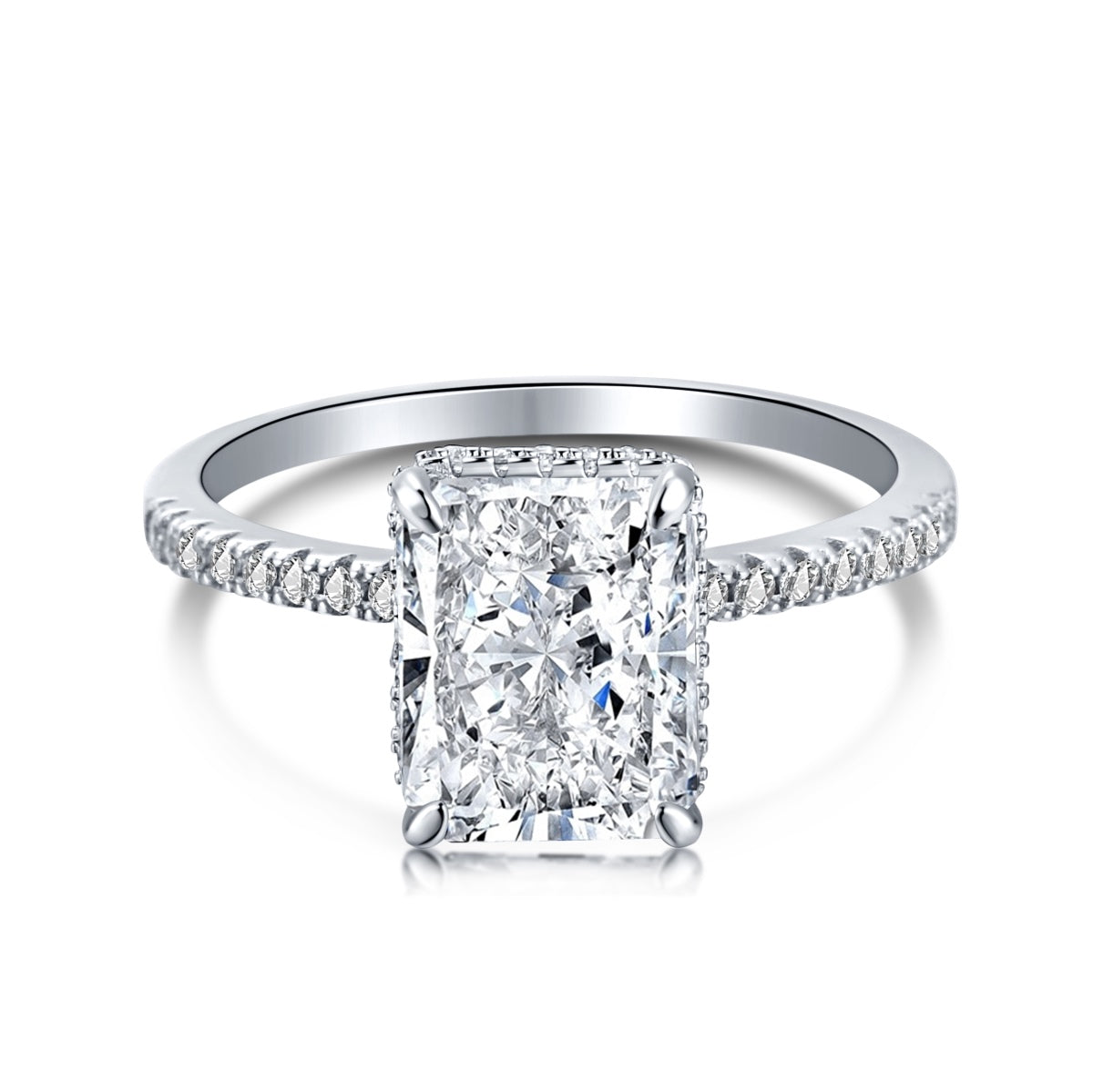 [Clara Jewels]4.0 Carat Luxurious Engagement Ring