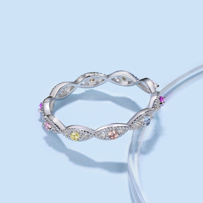[Clara Jewels]Elegant Energetic Round Cut Daily Ring