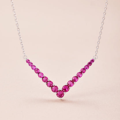 [Clara Jewels]Ornate Round Cut Necklace