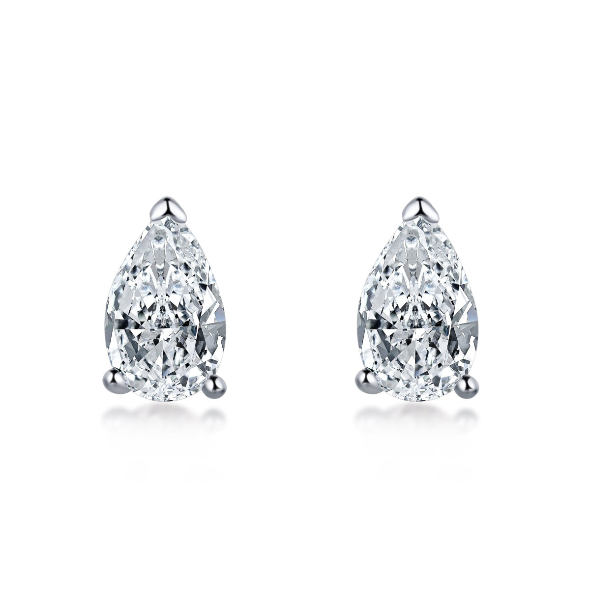 [Clara Jewels]Ornate Water Drop Shape Earrings
