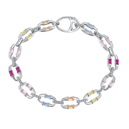 [Clara Jewels]Dazzling Colorful Daily Bracelet