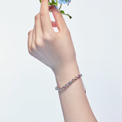 [Clara Jewels]Radiant Water Drop Shape Daily Bracelet