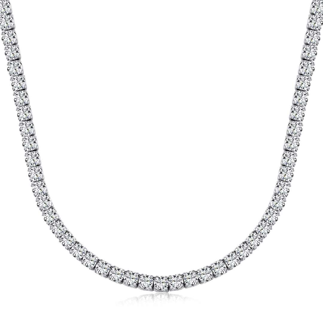 [Clara Jewels]Elegant Tennis Chain Necklace