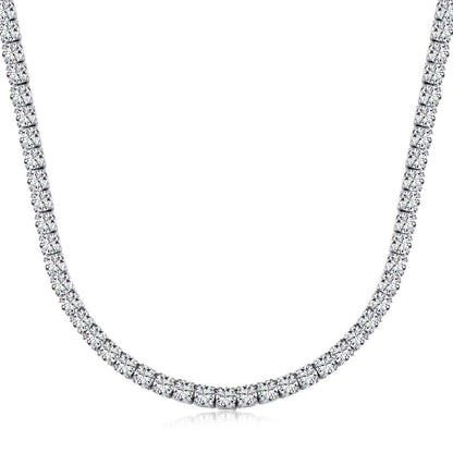 [Clara Jewels]Elegant Tennis Chain Necklace