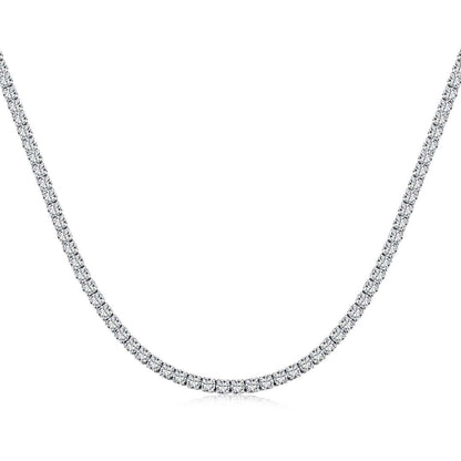 [Clara Jewels]Elegant Tennis Chain Necklace
