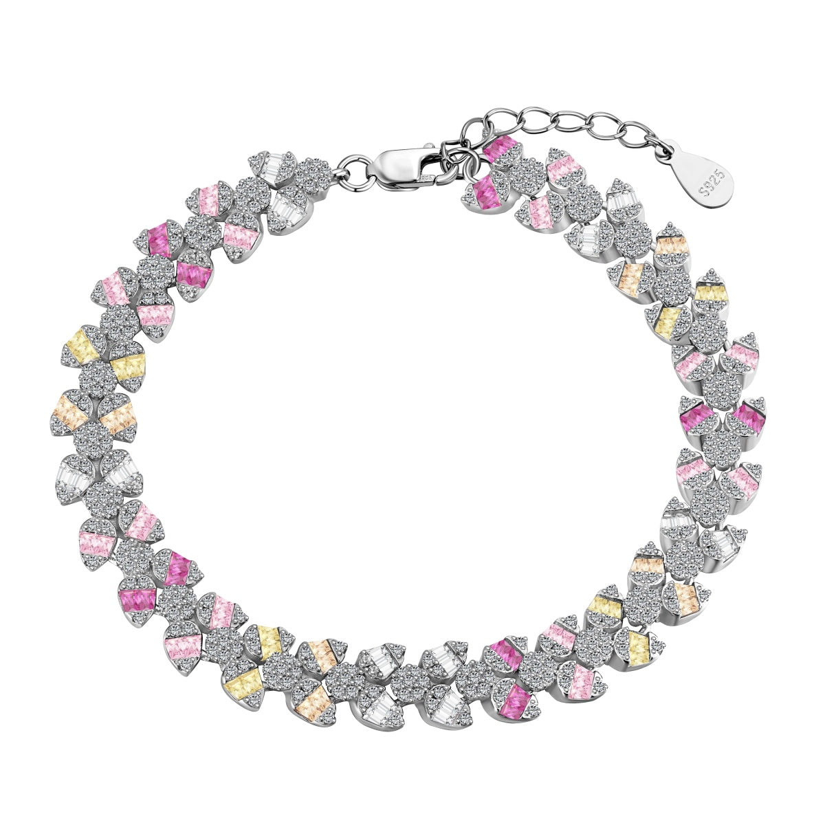[Clara Jewels]Dainty Exquisite Flower Shape Daily Bracelet