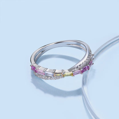 [Clara Jewels]Energetic Elegant Radiant Cut Party Ring