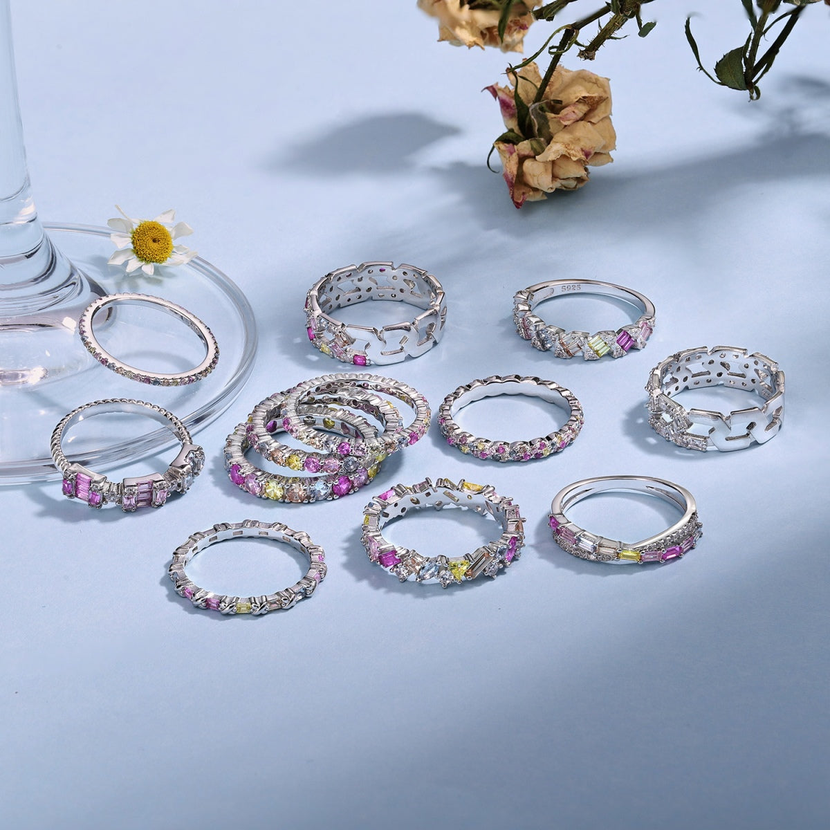 [Clara Jewels]Energetic Elegant Radiant Cut Party Ring