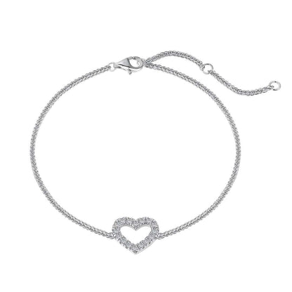 [Clara Jewels]Heart Shape Lover Bracelet