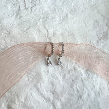 [Clara Jewels]Luxurious Geometric Drop Earrings