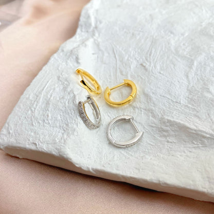 [Clara Jewels]Circle Versatile Earrings