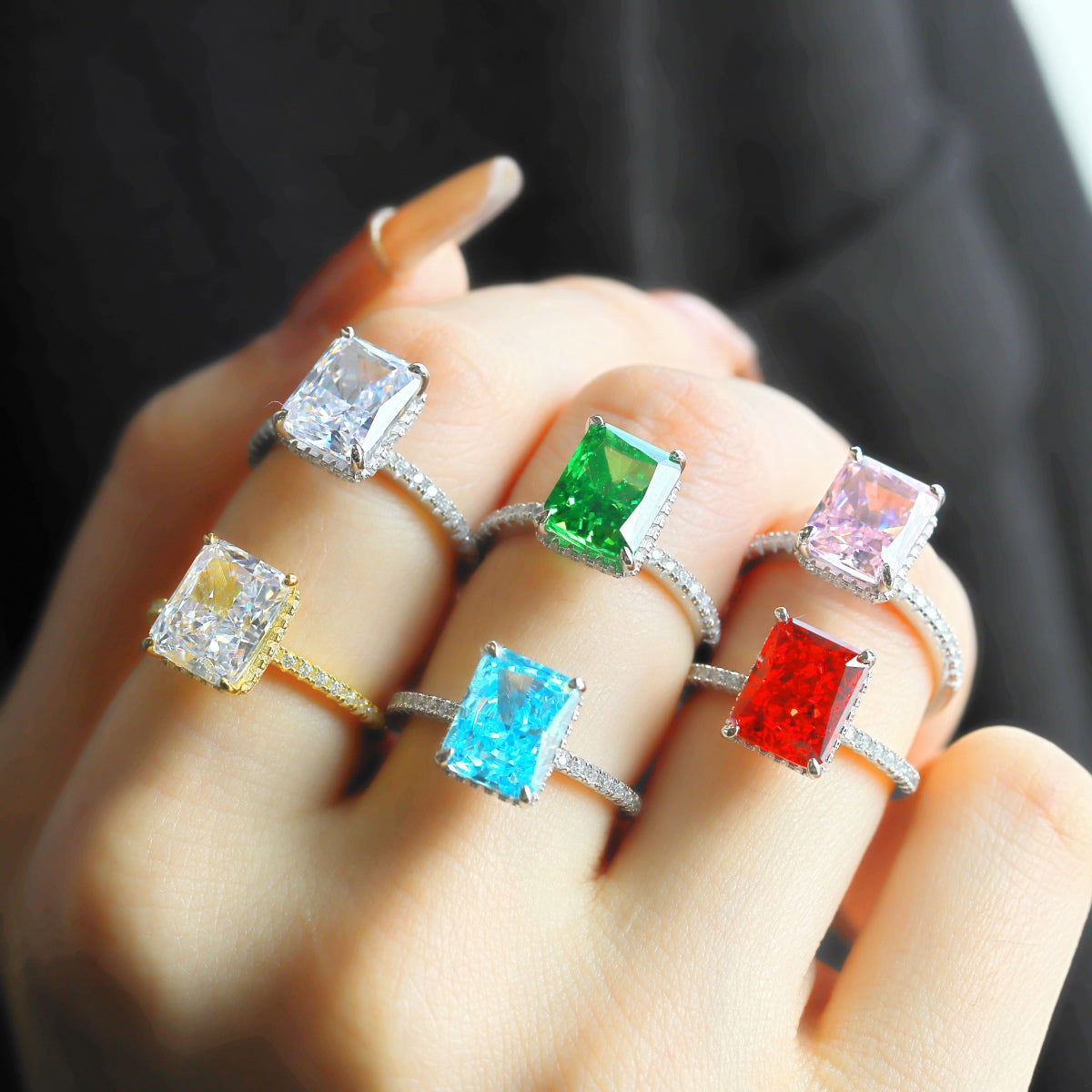 [Clara Jewels]4.0 Carat Luxurious Engagement Ring