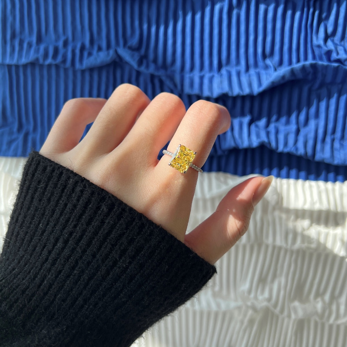 [Clara Jewels]4.0 Carat Luxurious Engagement Ring