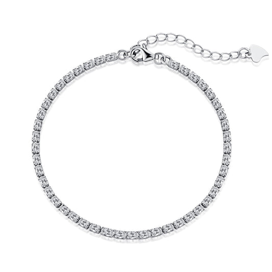 [Clara Jewels]Elegant Emerald Cut Daily Bracelet