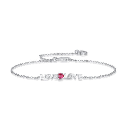 [Clara Jewels]Romantic Heart Shape Lover Bracelet